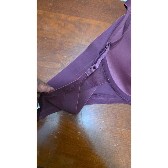 Wacoal Women's Burgundy Underwire Padded Bra Size 34DDD Adjustable Straps - Picture 4 of 7